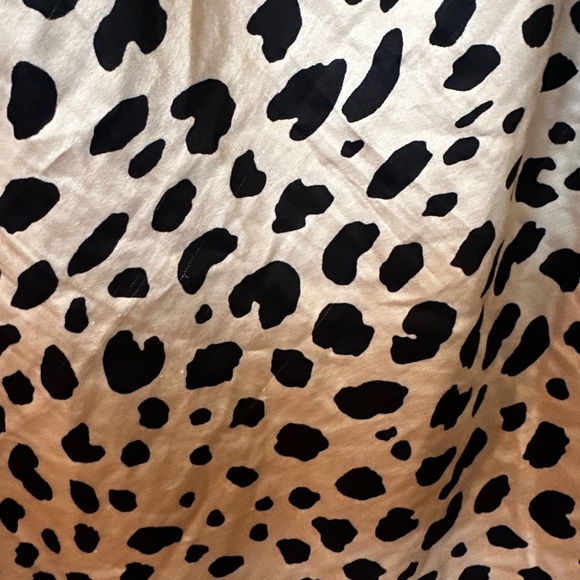 e.ssue Satin Patterned Midi Skirt - Picture 9 of 9